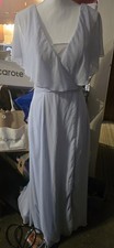 Kennedy Blue Womans Bridesmaid Dress Courtney Fog Color Size 8