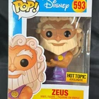 Funko Pop! Disney Hercules Zeus #593 Hot Topic Exclusive Vinyl Figure New in box