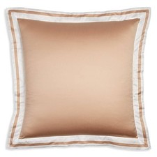 Matouk Alessandra Euro Sham 27 x 27 600 Thread Count - Ambrosia/Bone