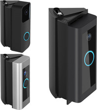 Video Doorbell Angle Mount 30-55 Degree Adjustable Wedge Bracket Adapter Kit ABS