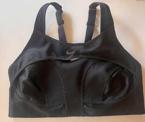 Nike Small Black Dri Fit Dry Core Alpha UltraBreathe High Support Sports Bra - Picture 3 of 10