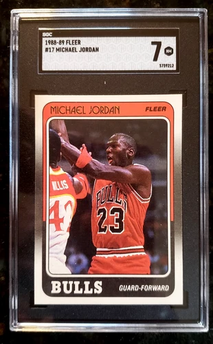 1988-89 Fleer Michael Jordan #17 SGC 7