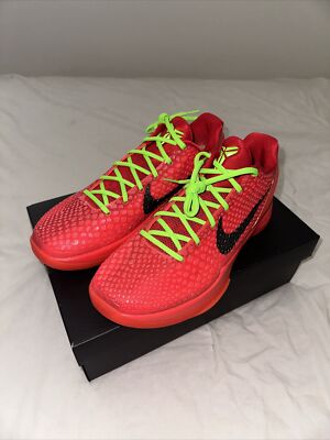 Kobe 6 Reverse Grinch | Brand New In Box | Size 9.5 Brand New