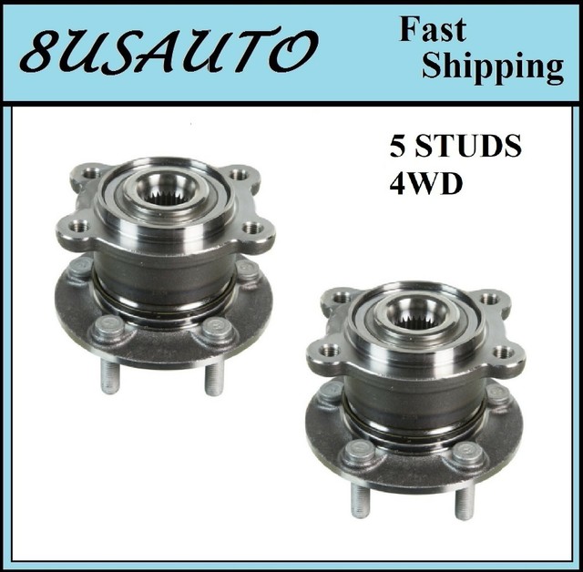 REAR Wheel Hub Bearing Assembly Fit FORD ESCAPE 4WD 20132019 (PAIR) eBay