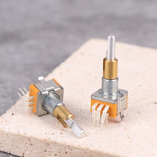 EC110701N2B Dual-Shaft Axis 360-Degree Rotary Encoder With Push Button Switch - Photo 8/12