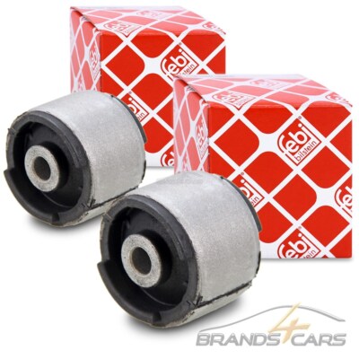 2x FEBI BILSTEIN LÄNGSLENKERLAGER HINTERACHSLAGER FÜR BMW 3-ER E36 E46 X3 E83