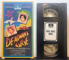 Deadman&rsquo;s Curve VHS Tape (Richard Hatch, Bruce Davison, 1987)