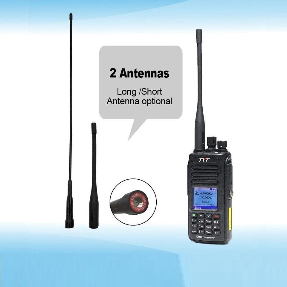 TYT MD-UV390 Plus DMR Digital Funkgeräte Dual Band Walkie Talkie IP67 Wasserdich - Bild 4 von 4