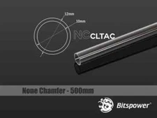 Bitspower Non-chamfer Crystal Link 12mm OD Tube Length 500mm (2 PACK)