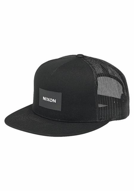 nixon team trucker hat
