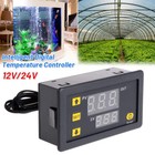 Intelligent Digital Temperature Controller Thermostat Temp Control Switch 12/24V