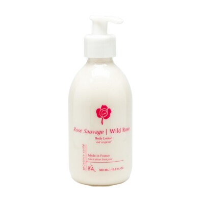 PROVENCE SANTE French Wild Rose Shea Butter Body Lotion Pump 10.2 Oz Bottle