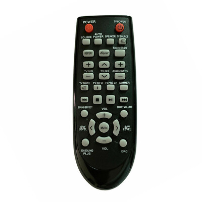 Remote For Samsung HW-FM45 HW-FM45C HW-FM45C/ZA HW-FM55C HW-FM55C/ZA Sound Bar