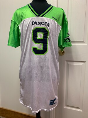NEW Reebok Nebraska Danger Men's XXL Indoor Football Jersey IFL 2XL Grand Island