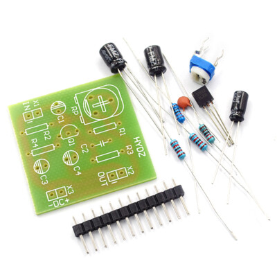 Single tube amplifier circuit partial voltage bias circuit triode amplifier