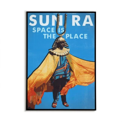 13" x 19" Sun Ra Space is the Place Poster | 70s Psychedelic Jazz Wall Art