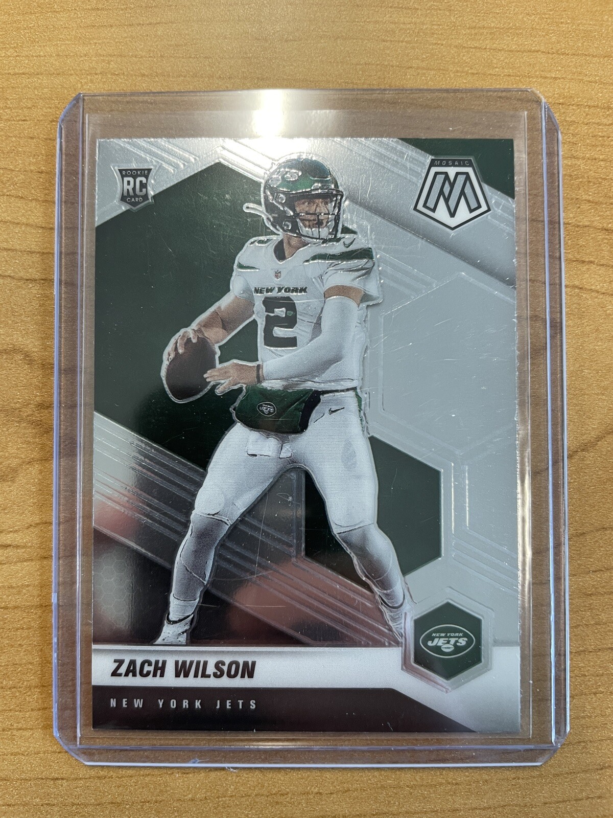 2021 Panini Mosaic Zach Wilson #302 RC Rookie