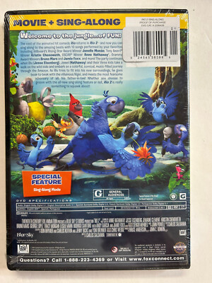 Rio 2 Sing-Along , New DVD | eBay