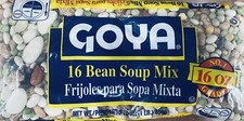 Goya Dry 16 BEAN SOUP MIX 16 oz Bag - No 1 Grade