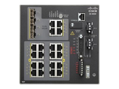 Cisco IE-4000-16T4G-E Switch II price incl VAT 3 yr warranty* B2B