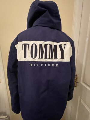 Tommy Hilfiger Hooded padded Age Logos Back RRP-  £150 UK