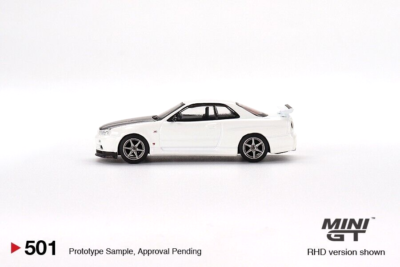Mini GT Nissan Skyline GT-R (R34) V-Spec II N1 JDM Metal Diecast