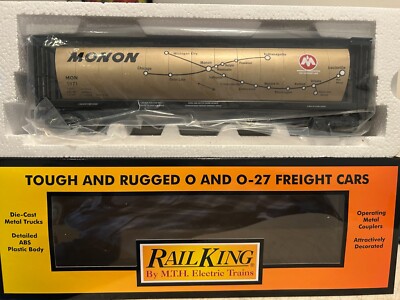  MTH 30-75744 Monon Cylindrical Hopper Map Car (1971) Mint