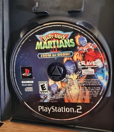 Butt Ugly Martians Zoom or Doom (PlayStation 2, PS2, 2002) Completed, Tested - Image 3 of 4