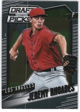 2014 Panini Prizm Draft Jeremy Rhoades Rookie Los Angeles Angels #35