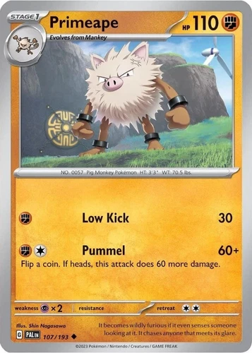Primeape 107/193 Miscellaneous Cards & Products