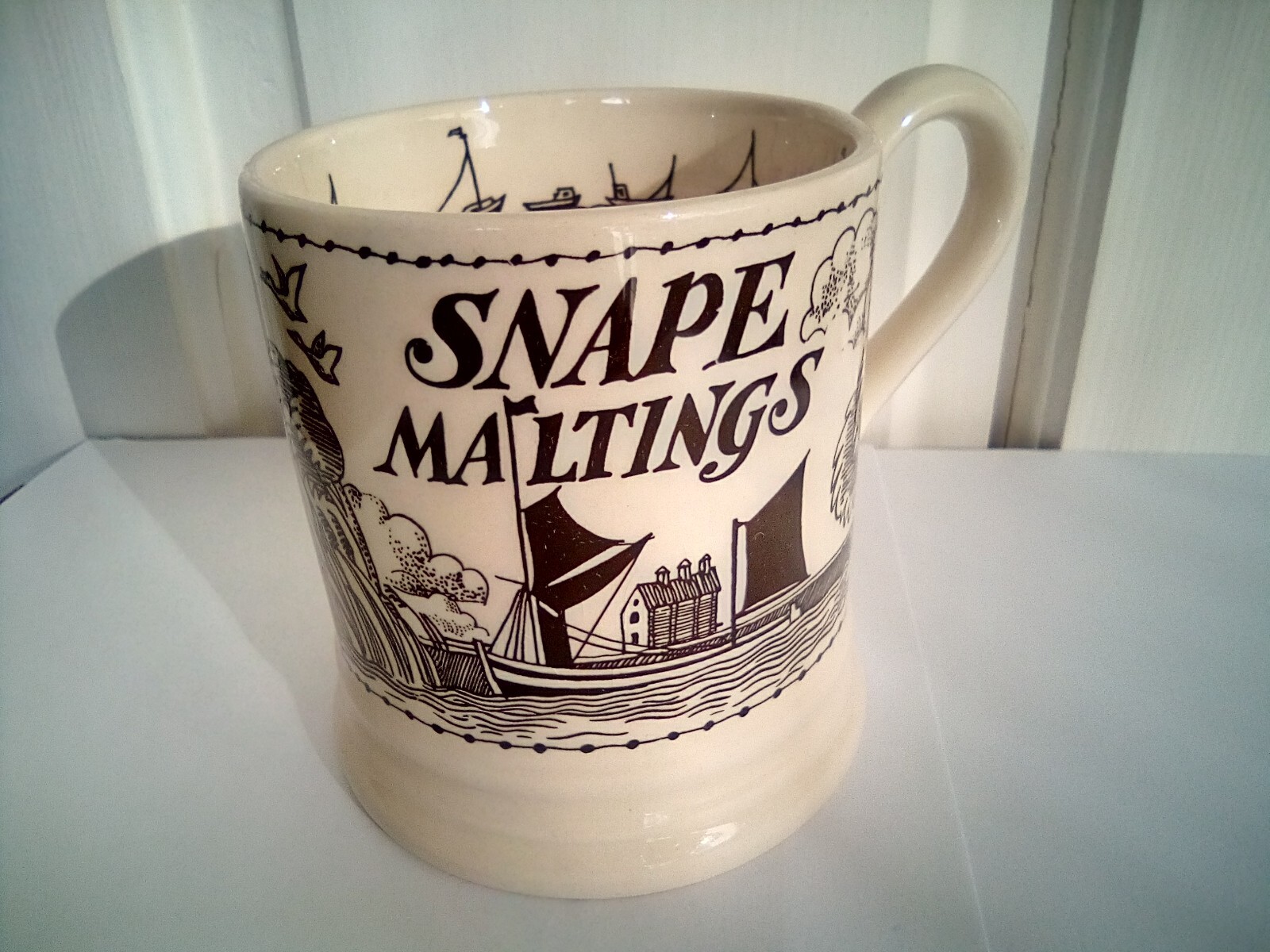 Emma Bridgewater Rare Snape Maltings 1/2 Pint mug eBay