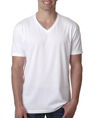 Next Level Men's Premium CVC V-Neck Soft S-XL T-Shirt R-6240