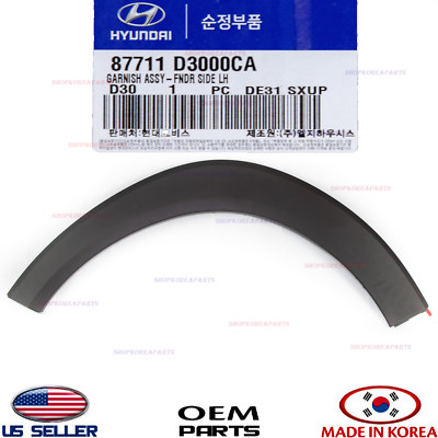 FRONT Fender Wheel Molding Right PASSENGER side ⭐OEM⭐ Hyundai Kona 2024