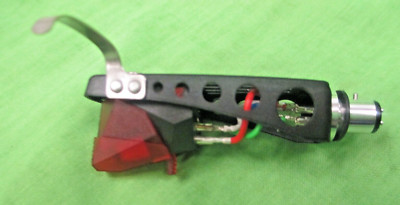 PIONEER TURNTABLE TYPE CARTRIDGE MOUNT WITH ORTOFON 2M Red ELLIPTICAL CARTRIDGE