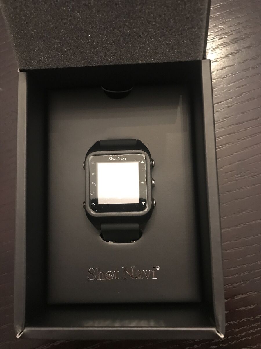 Brand NEW Shot Navi Hug Golf GPS Watch with Heart Rate Brand NEW Shot Navi Hug Golf GPS Watch with Heart Rate