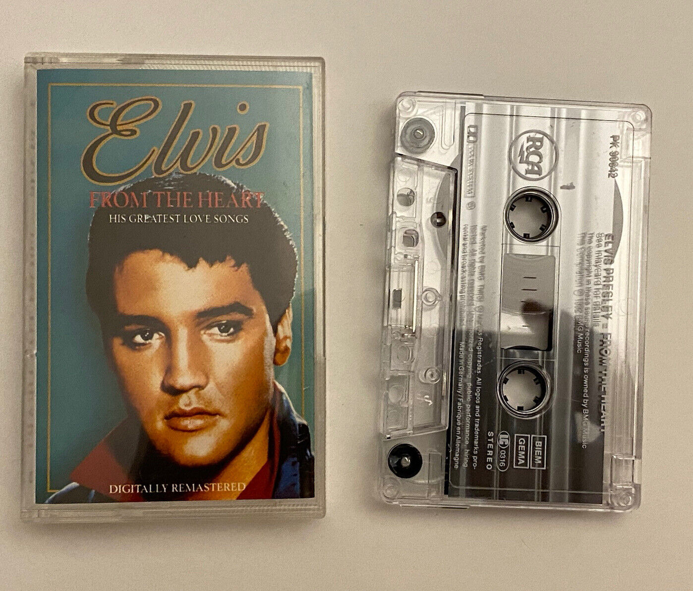 Elvis Love Songs (Stereo Cassette) by Elvis Presley