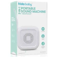 Frida Baby 2-in-1 Portable Sound Machine + Nightlight | White Noise Machine NEW