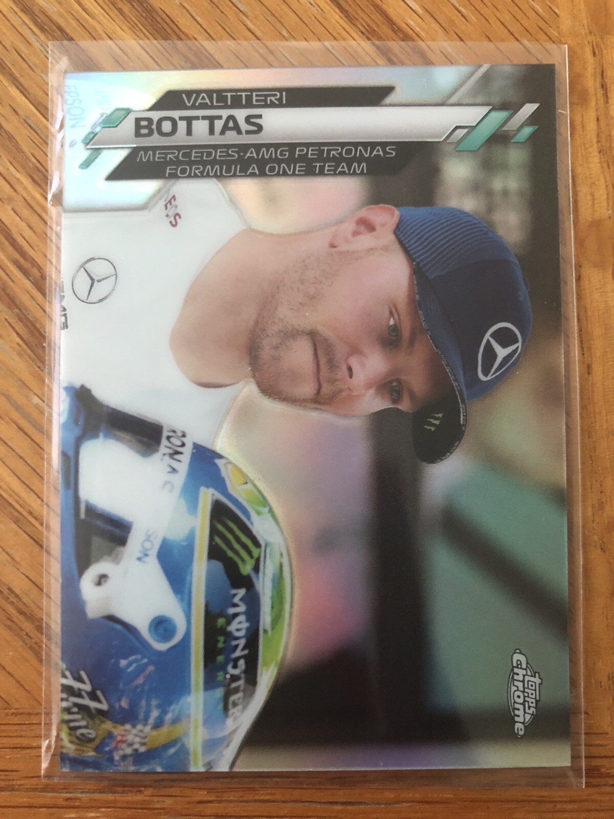 2020 Topps Chrome Formula 1 VALTTERI BOTTAS #175 Mercedes AMG Petronas Refractor