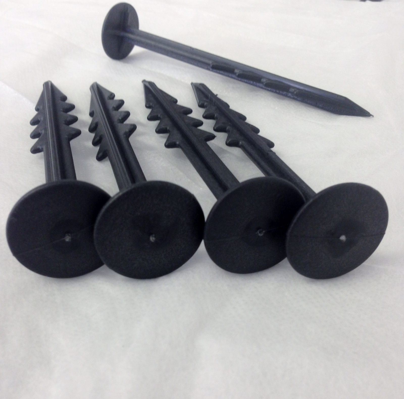 Yuzet 6 Inch Weed Control Fabric Securing Pegs Ground Cover Fixing