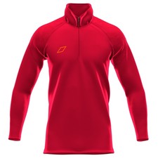 Grays Hockey GTS Fleece - 1/4 Zip Fleece Red Size Small Ex-display FREE p&p