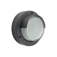 Wandlampe AußEn Rund IP64 Schwarz Antik Weiß G9 Maritim Messing Glas D: 14 Cm