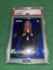 2024 Kate Martin Blue Prizm #148 #/199 PSA 9 Rookie Iowa