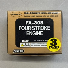 SAITO Hemi-Head Four-Stroke FA-30S RC Airplane Engine