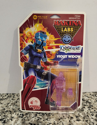 Violet Widow Purple MASK MAKINA LABS Knowhere Ramen Toys MOC NEW