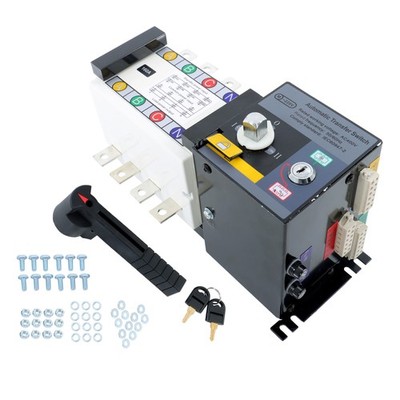 Grid To AC Industrial Generator Automatic Transfer Switch 160A 4P ATS 110/220V