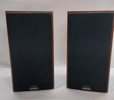 Spendor Pair Book Shelf Speakers S3 / 5R SN 5889 5990 Teak Case Fully Working