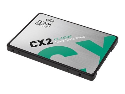 Team Group CX2 SSD 1 TB internal 2.5'' SATA 6Gb/s green 2.5'' SATA T253X6001T0C101
