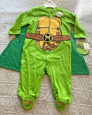 Teenage Mutant Ninja Turtles Halloween Costume Baby Infant 3-6M or 6-9M NEW