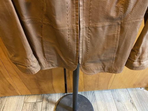 COLDWATER CREEK Leather Jacket 1x Brown - Picture 7 of 13