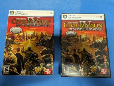 Sid Meiers Civilization IV Beyond the Sword PC No Manual